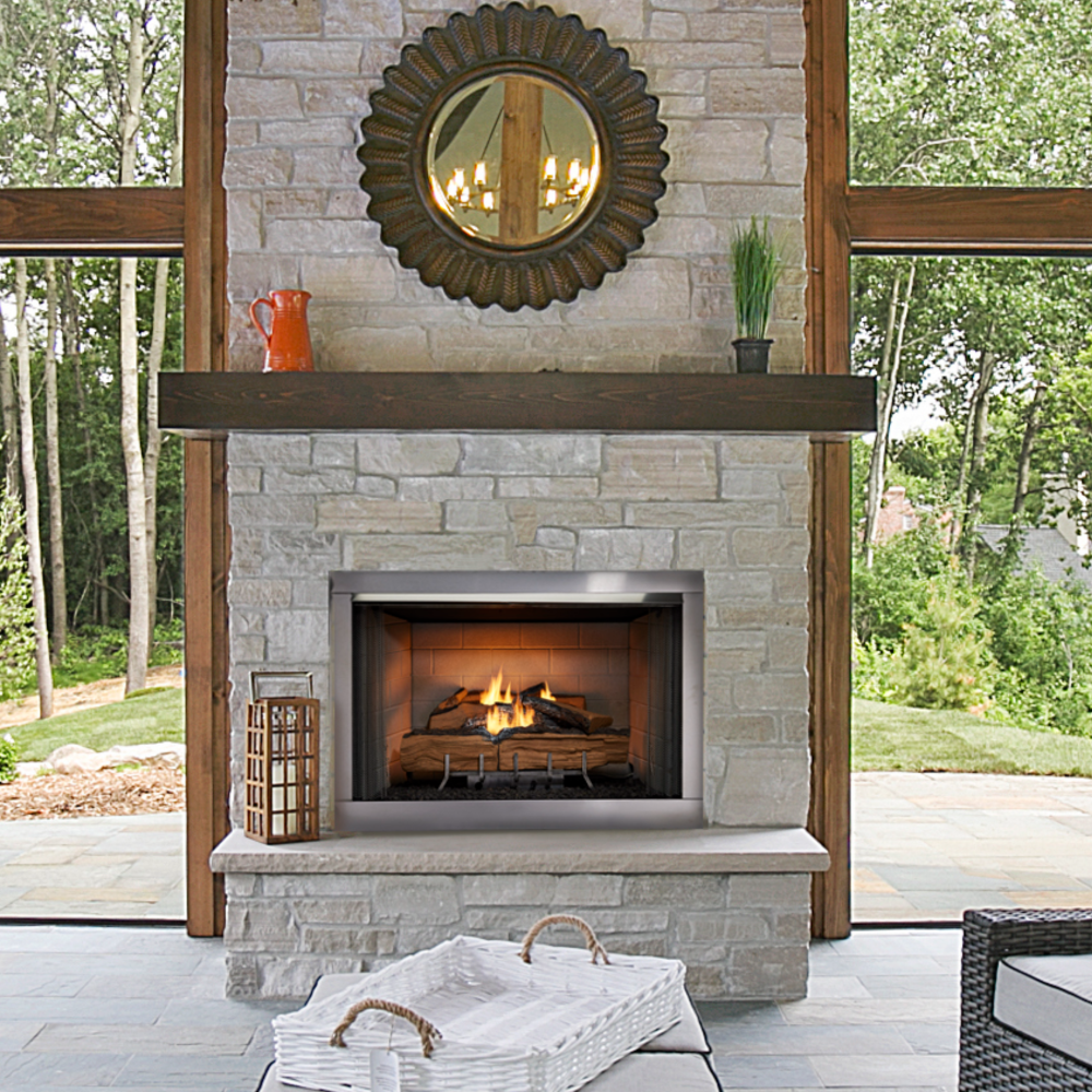 Majestic Vesper 36 Inch Outdoor Vent Free Gas Fireplace - VOFB36