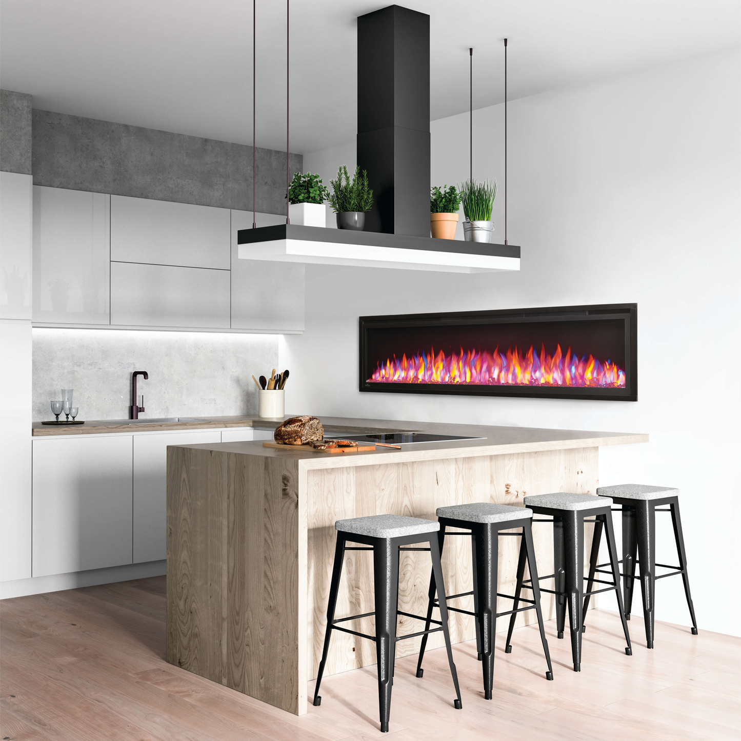 Napoleon Entice 60 Electric Fireplace - NEFL60CFH-1
