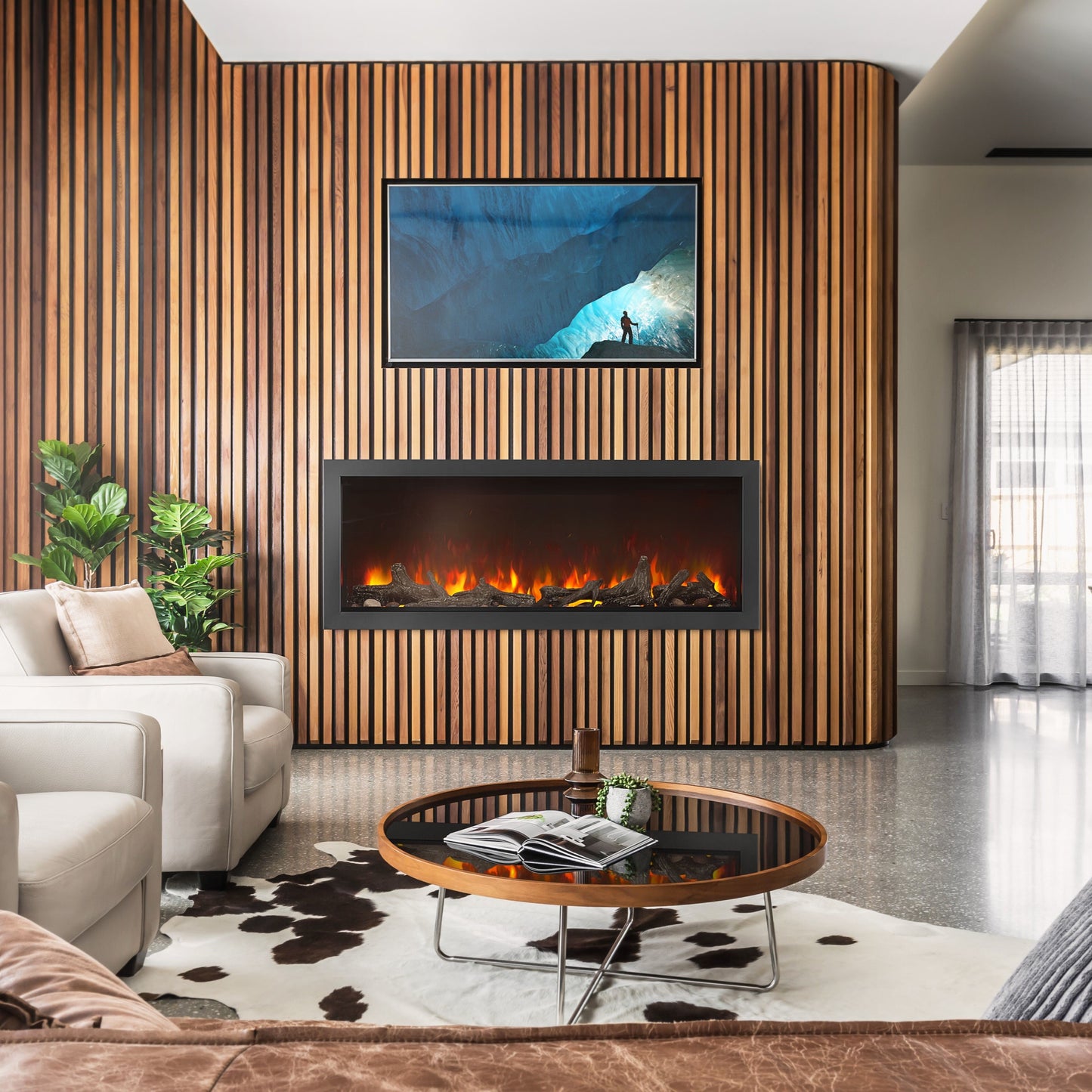 Napoleon Astound 50 Inch Built In Electric Fireplace - NEFB50AB