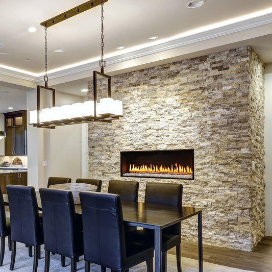 Montigo Exemplar R320 Single Sided Direct Vent Gas Fireplace