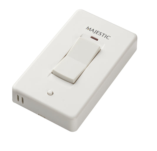 Majestic IntelliFire Touch White Wireless Wall Switch - IFT-RC150