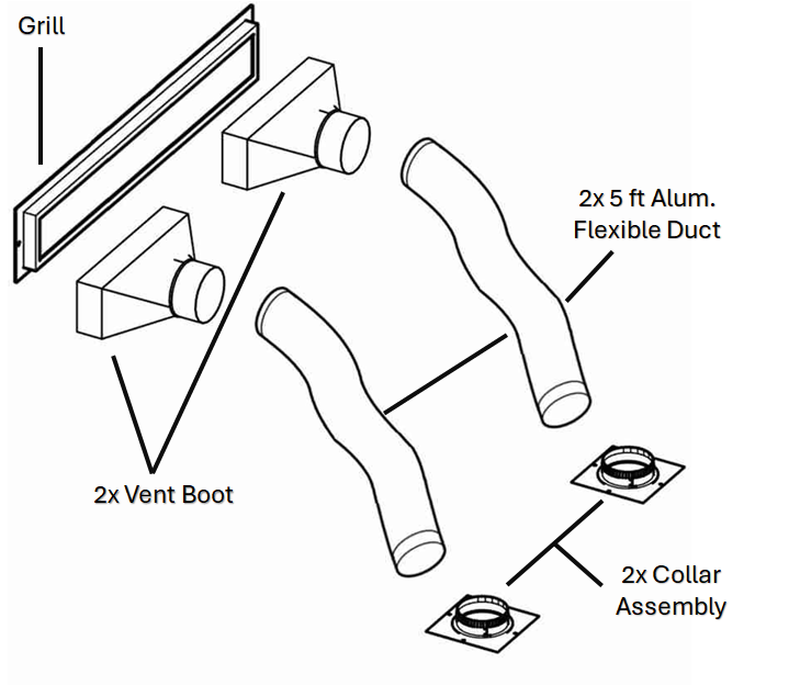 Universal Heat Management System (Front Grill)