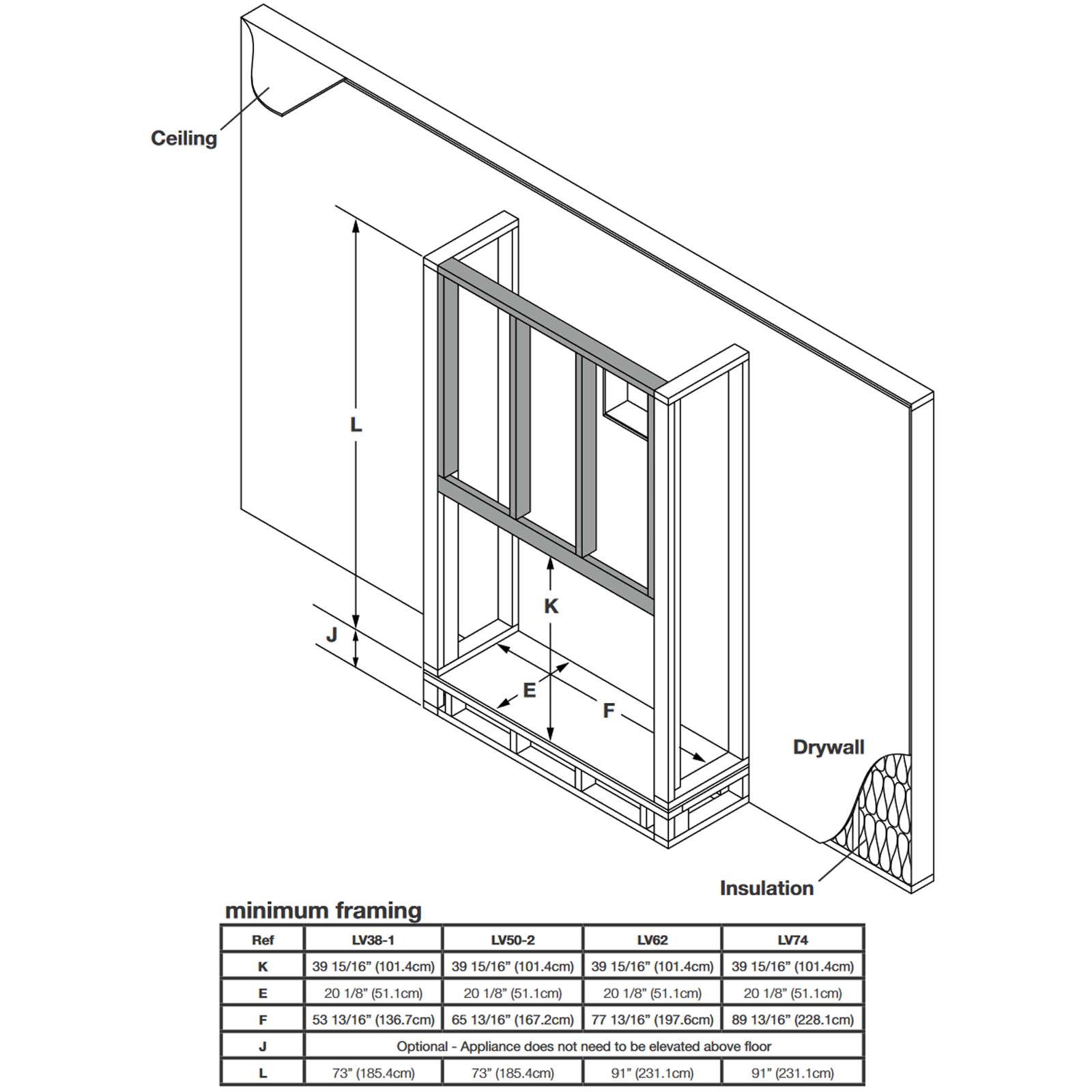 Napoleon Vector 50 LV50 Linear Direct-Vent Gas Fireplace | LV50N-2