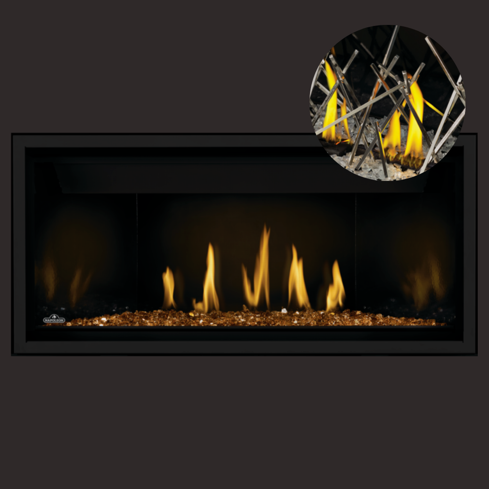 Napoleon Tall Vector 74 Linear Direct-Vent Gas Fireplace - TLV74N