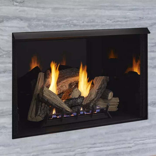 Black Reflective Glass