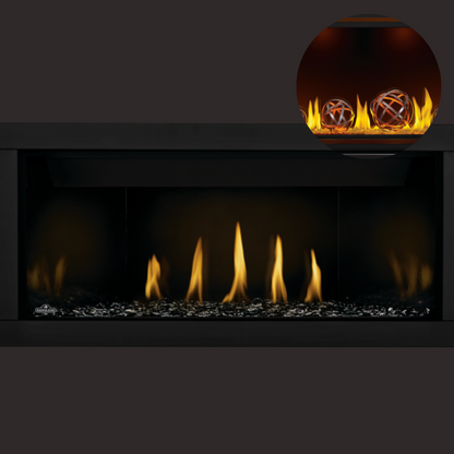 Napoleon Tall Vector 74 Linear Direct-Vent Gas Fireplace - TLV74N