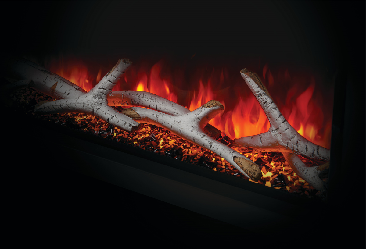 FIRE SHADE ~炎舞~ SOULABO X NATURETONES Napoleon Astound 96 Inch Built In Electric Fireplace - NEFB96AB