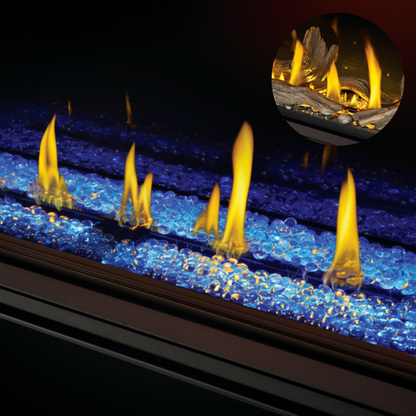 Napoleon Tall Vector 74 Linear Direct-Vent Gas Fireplace - TLV74N