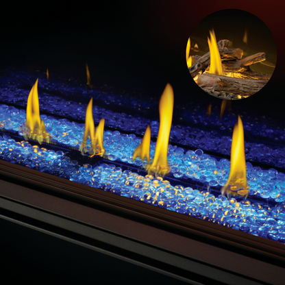 Napoleon Tall Vector 74 Linear Direct-Vent Gas Fireplace - TLV74N