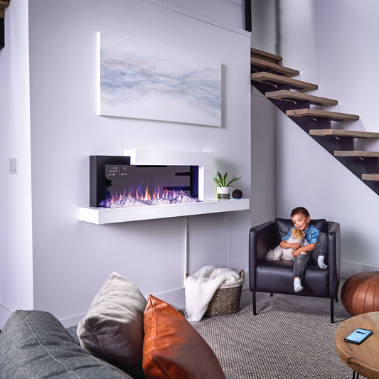 Napoleon Stylus Cara Elite Wall Mount Electric Fireplace - NEFP32-5019W-IOT