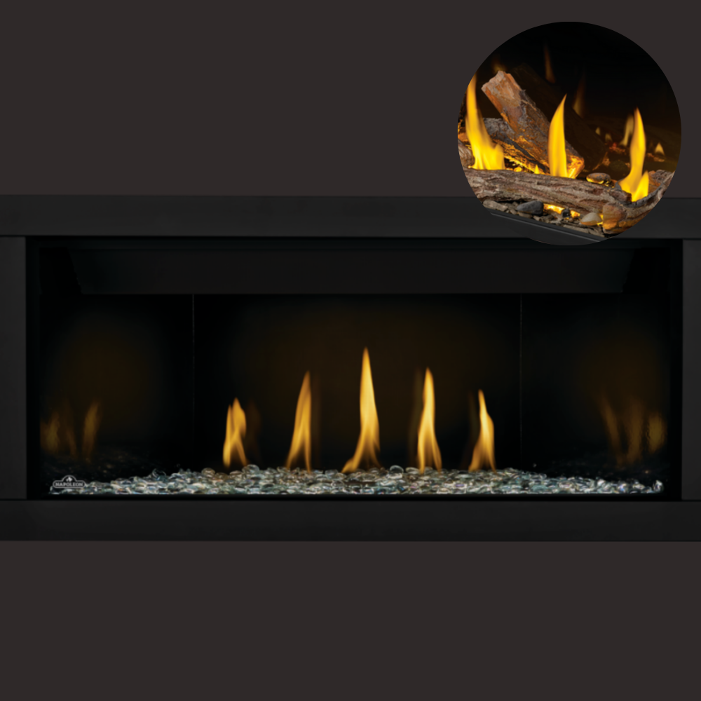 Napoleon Tall Vector 74 Linear Direct-Vent Gas Fireplace - TLV74N