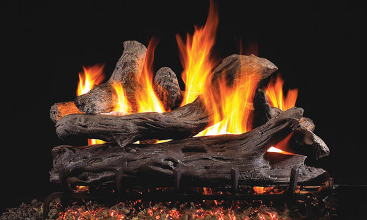 RealFyre 18 Inch Coastal Driftwood See-Thru Gas Logs