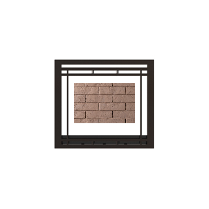 Superior 40 Inch Traditional Top or Rear Direct-Vent Gas Fireplace - DRT4040