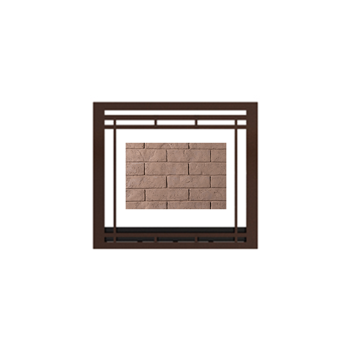 Superior 40 Inch Traditional Top or Rear Direct-Vent Gas Fireplace - DRT4040