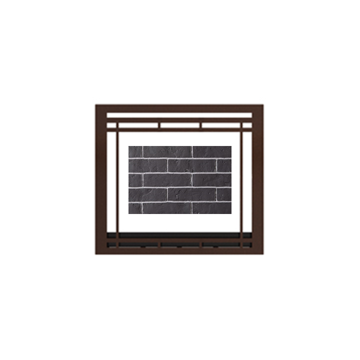 Superior 40 Inch Traditional Top or Rear Direct-Vent Gas Fireplace - DRT4040