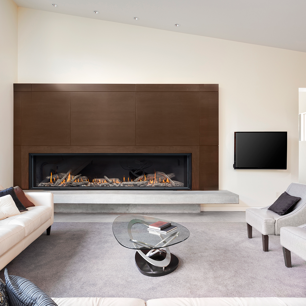 Montigo Distinction 72 Single-Sided Direct-Vent Gas Fireplace - D7215NI-2