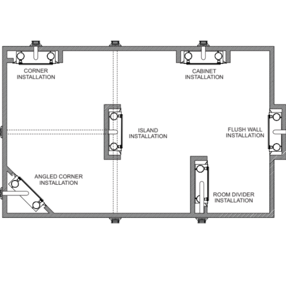 Empire Loft 46 Direct Vent Gas Fireplace - DVL46 – North Country Fire