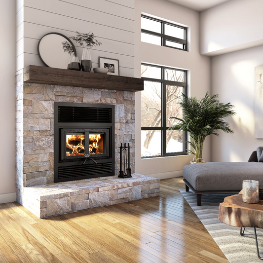Osburn Everest II Wood Burning Fireplace - OB04016