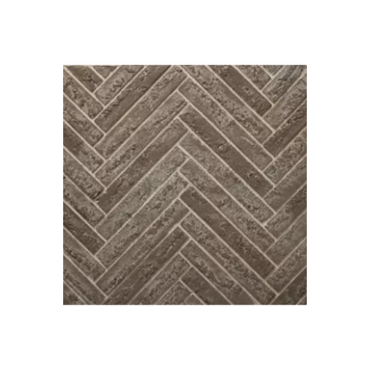 Majestic Gray Herringbone Refractory for the Courtyard 36 - ODCOUG-36GHR