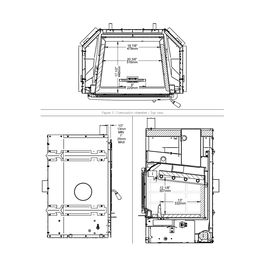 Valcourt Lafayette IIS Wood Burning Fireplace