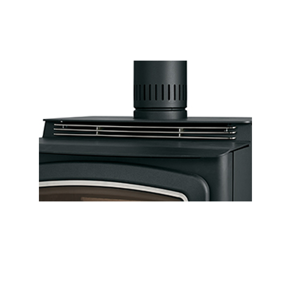 Iron Strike Brushed Nickel Louvers for Grandview 230