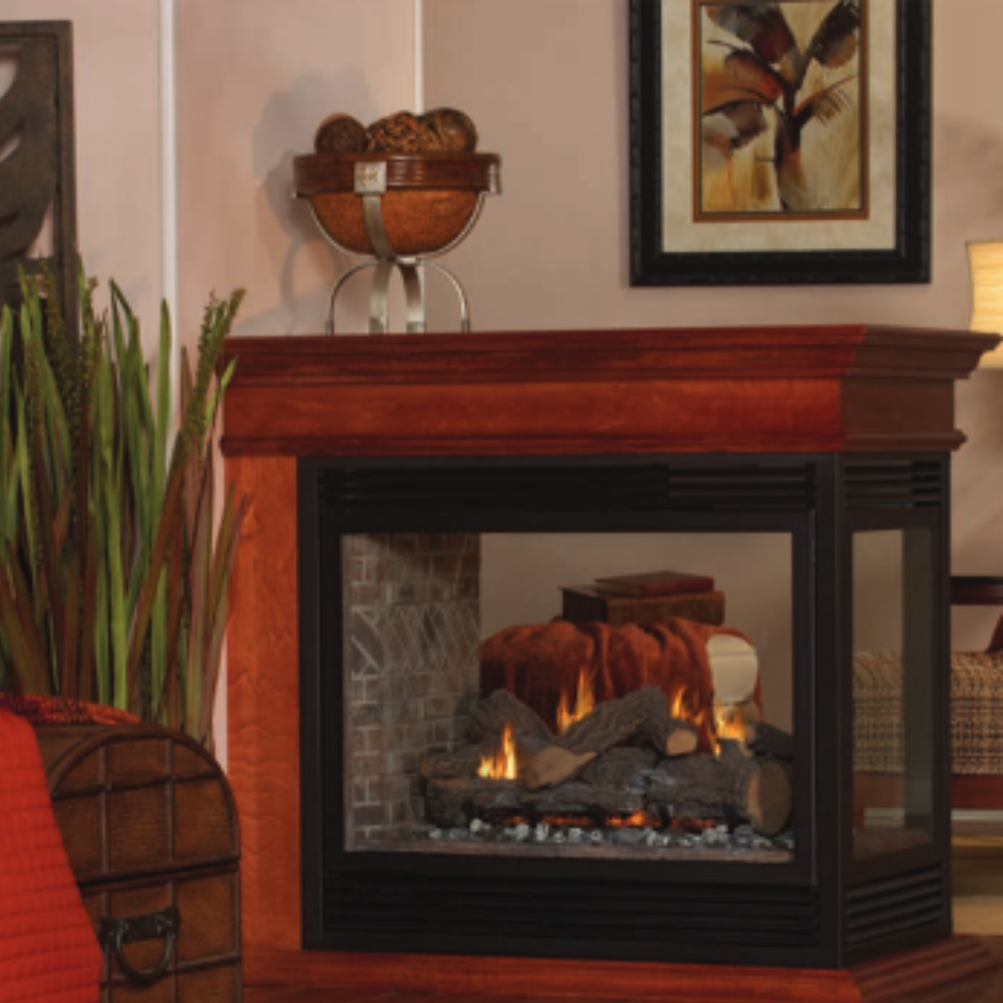 Empire Tahoe Premium 36 Multi-Sided Direct Vent Gas Fireplace - DVP36