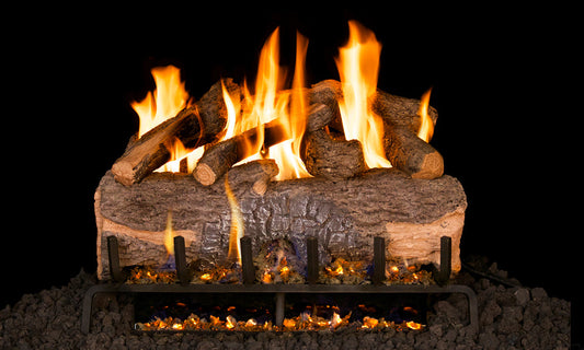 RealFyre 18 Inch Mountain Crest Oak Log Set