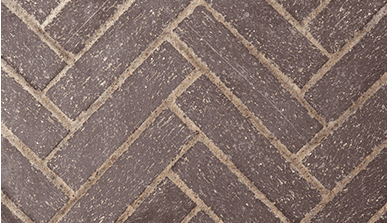 Superior Midnight Split Herringbone Masonry Brick - F4532