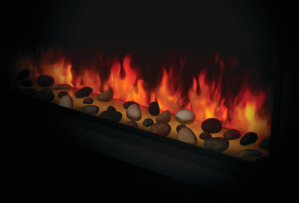 Napoleon Astound 74 Inch Built In Electric Fireplace - NEFB74AB