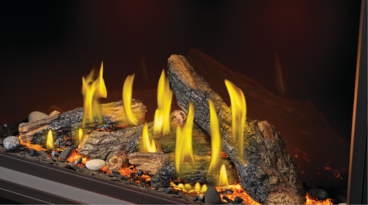 Napoleon Oak Luminous Log Burner Kit with Woodland Media Kit