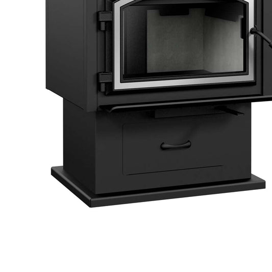 Empire Black Pedistal with Ash Pan - WP1BL