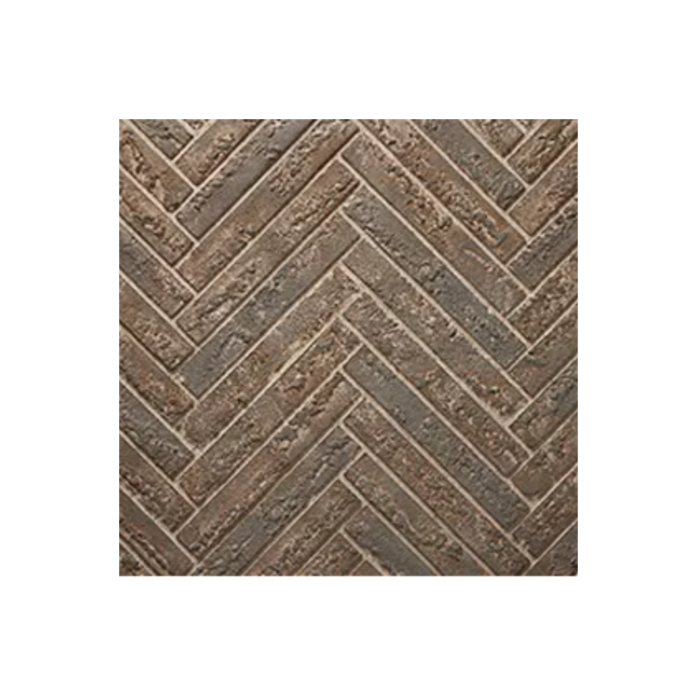 Majestic Brown Herringbone Refractory for the Courtyard 36 - ODCOUG-36BHR