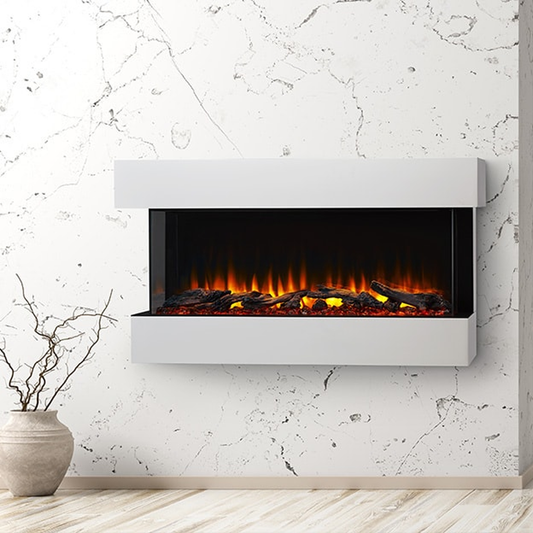 Floating Mantel Kit for Scion 43 with Primed MDF - SF-SCT43-MANTEL