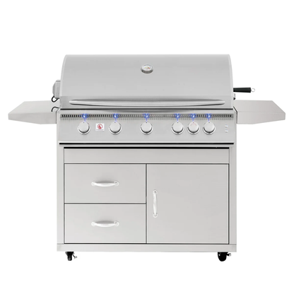Summerset Sizzler Pro Series 40 Inch Built-In Gas Grill - SIZPRO40-NG