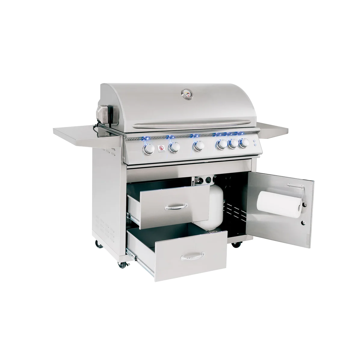Summerset Sizzler Pro Series 40 Inch Built-In Gas Grill - SIZPRO40-NG