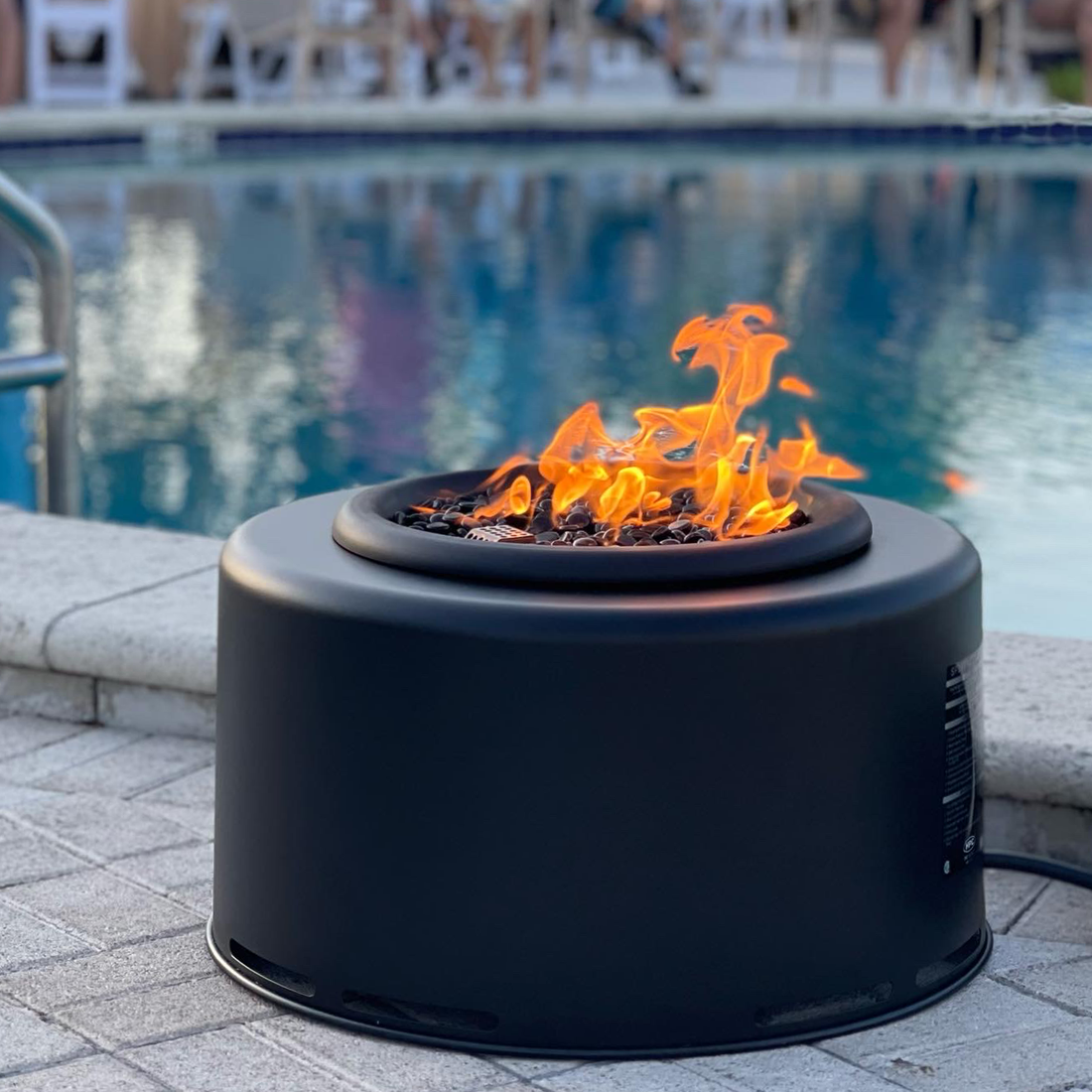 HPC Black Sports Fire Pit - SPORTPIT20-BLK – North Country Fire