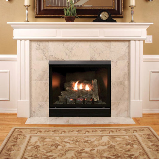 Empire Tahoe Deluxe 32 Clean Face Direct Vent Gas Fireplace - DVCD32FP