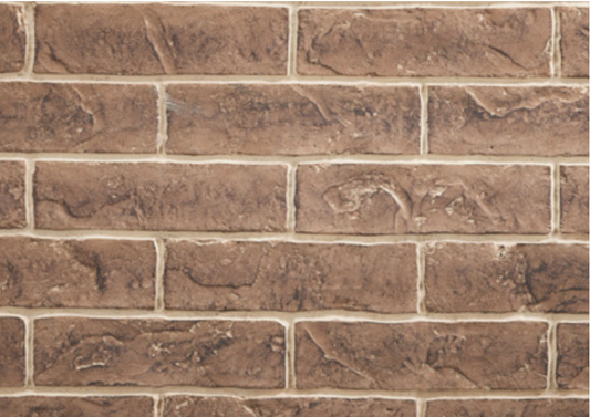 Majestic 42 Inch Tavern Brown Traditional Brick Platinum Interior Panels - BRICK42MPLTB