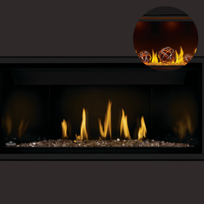 Napoleon Tall Vector 74 Linear Direct-Vent Gas Fireplace - TLV74N