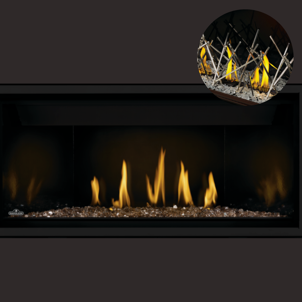 Napoleon Tall Vector 74 Linear Direct-Vent Gas Fireplace | TLV74N Napoleon Tall Vector 74 Linear Direct-Vent Gas Fireplace | TLV74N