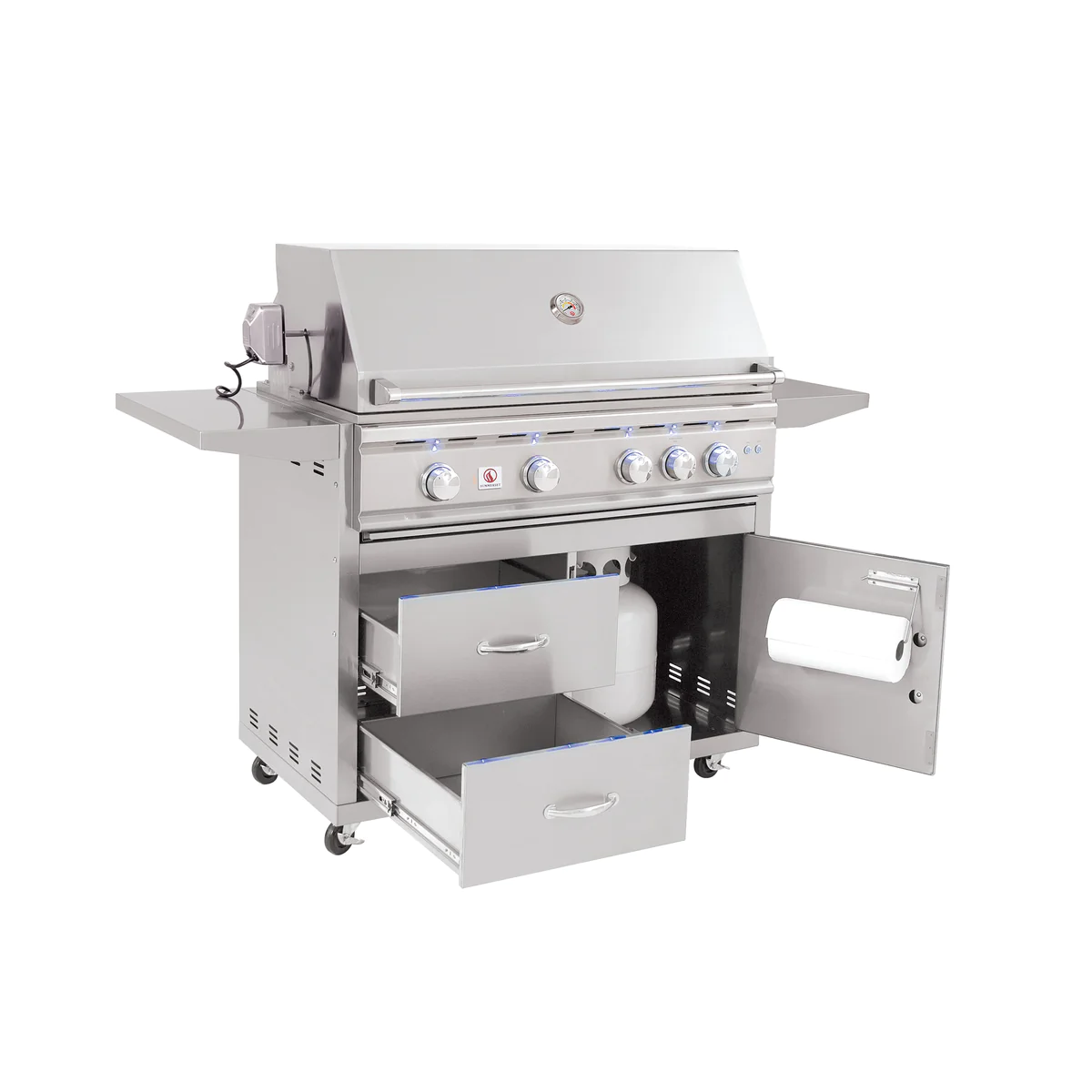 Summerset TRL Series 38 Inch Built-In Gas Grill - TRL38-NG