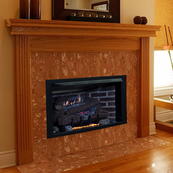 Superior 36 Inch Vent Free Radiant Gas Fireplace - VRT4036