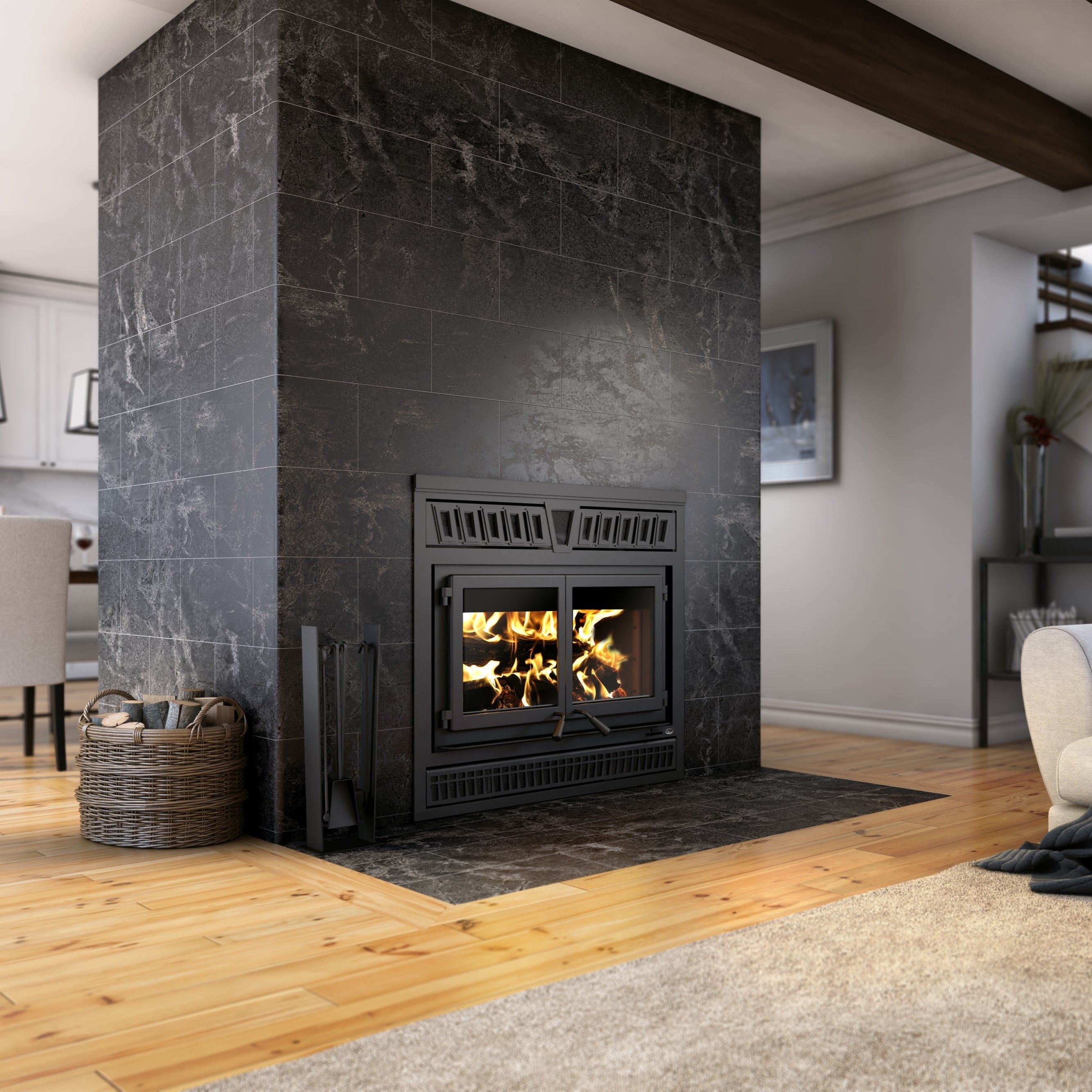 ヴァイシュシュヴァルツ ラブラブファイヤーSP Quadra-Fire Expedition I Wood Insert - Fireside Hearth & Home