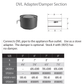 DuraVent DVL 8" Diameter Adapter Section No Damper | 8DVL-AD