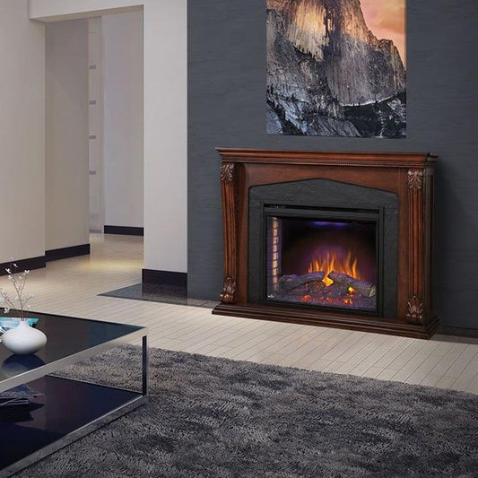Napoleon The Monroe Electric Fireplace and Mantel | NEFP33-0314BW