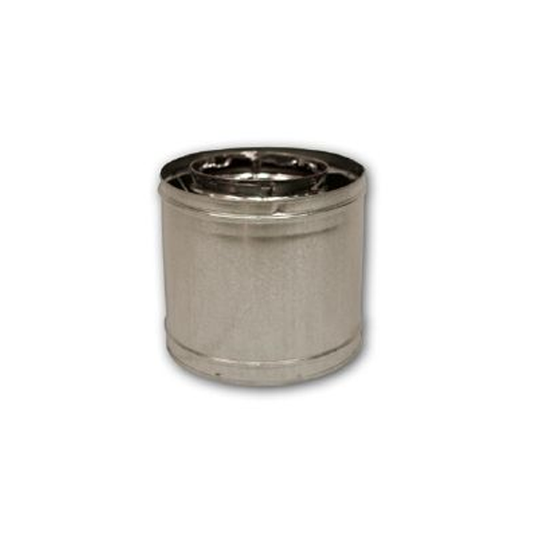 Superior 12" Section Hi-Temp Double Wall Pipe Snap Lock | 12-8HT