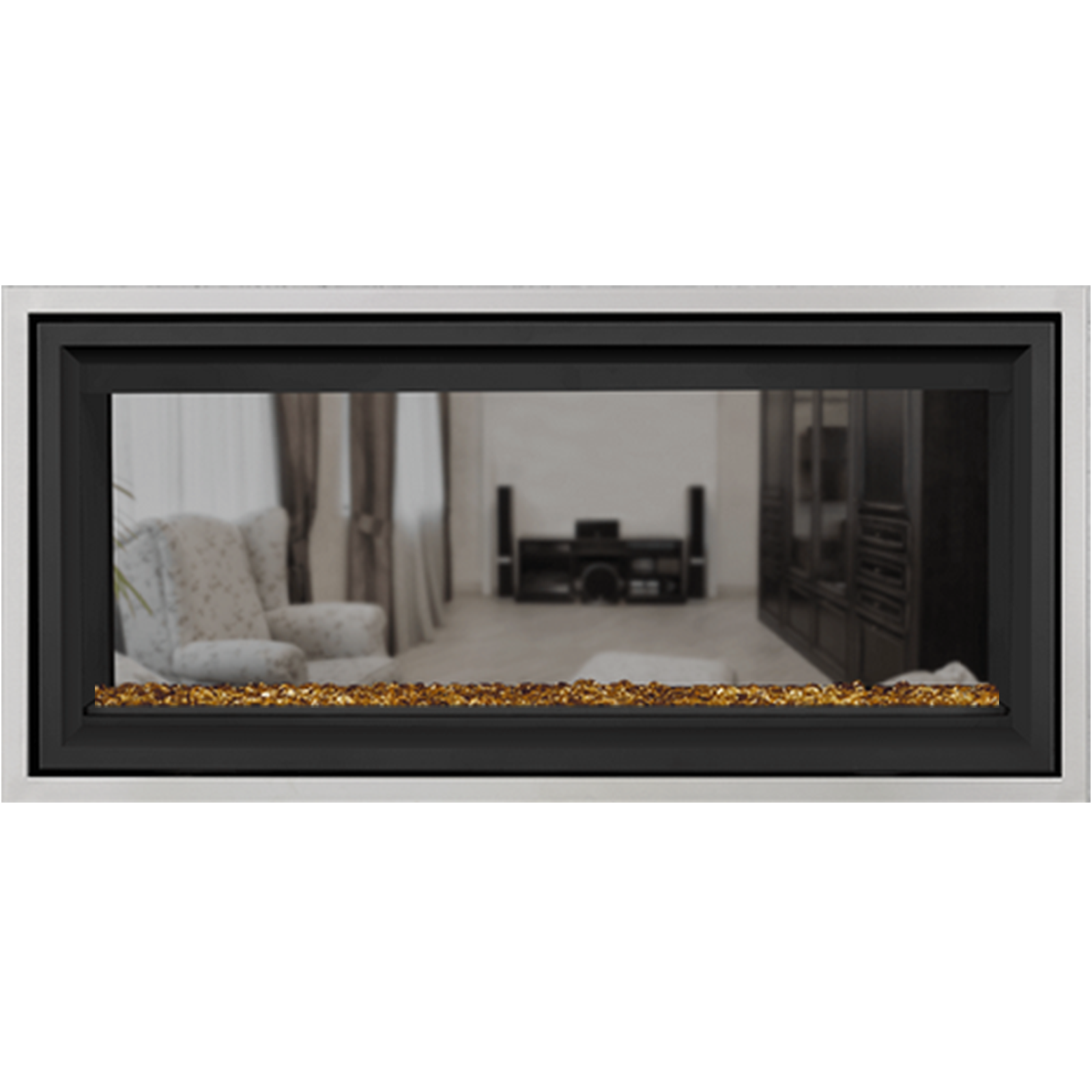 Napoleon Vector 38 Gas Fireplace  Linear Gas Fireplace - Rockford Chimney