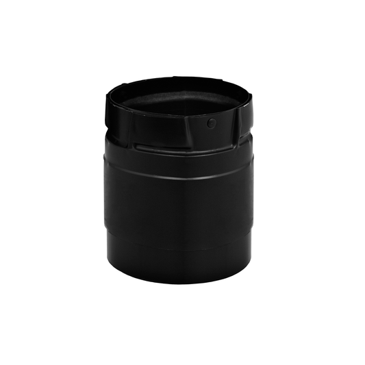 DuraVent Pellet Vent Pro Black Appliance Adapter Harman | 3PVP-ADHB