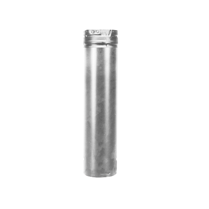 DuraVent Pellet Vent Pro 12" Straight Length Pipe (SS) | 3PVP-12SS
