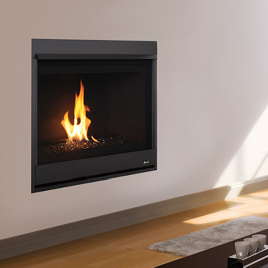 Superior 35 Inch Direct Vent Contemporary Gas Fireplace | DRC2035